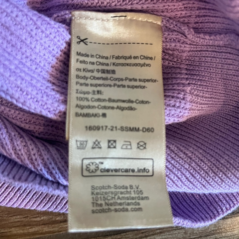 Scotch & Soda Dip Dye Crewneck Sweater - Picture 6 of 8